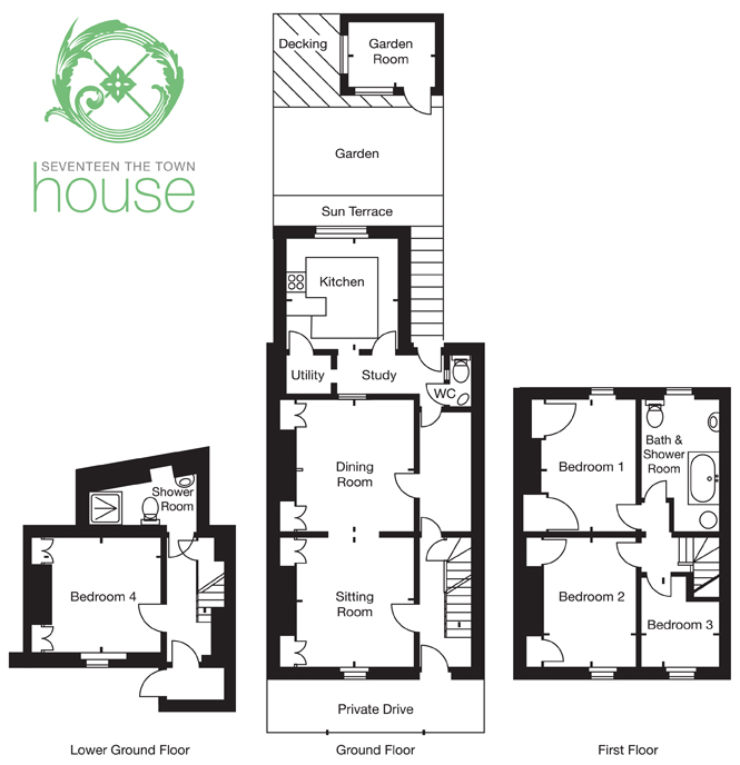 17 The Town House floor plan